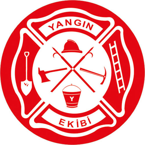 Yangın Ekibi uyarı levhası