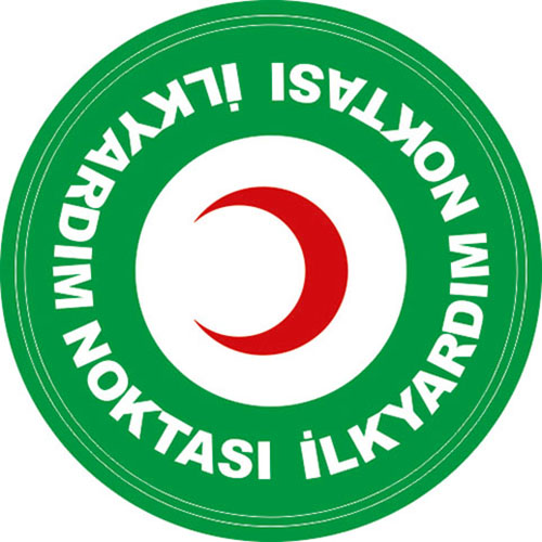 İlk Yardım Noktası uyarı levhası
