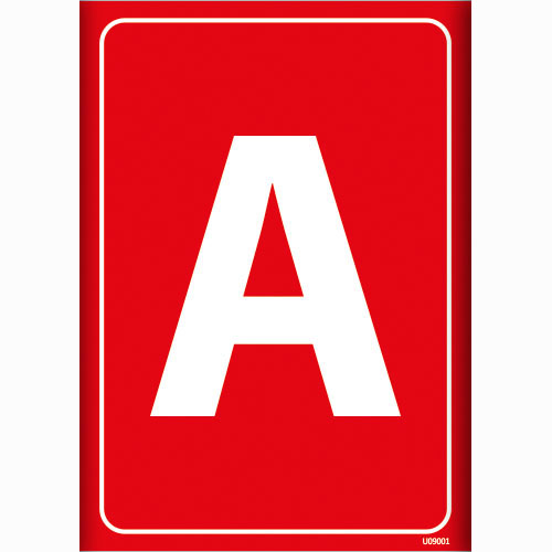 A Depolama İşareti uyarı levhası