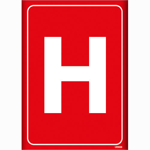 H Depolama İşareti uyarı levhası
