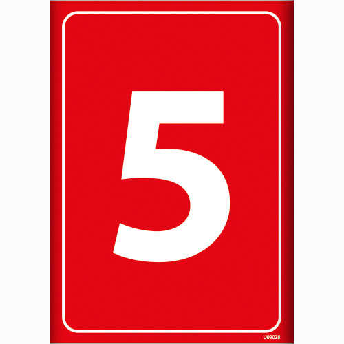 5 Depolama İşareti uyarı levhası