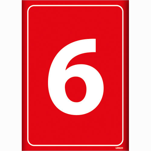 6 Depolama İşareti uyarı levhası