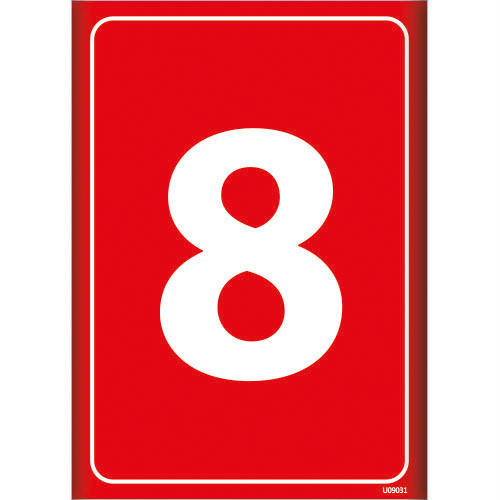 8 Depolama İşareti uyarı levhası