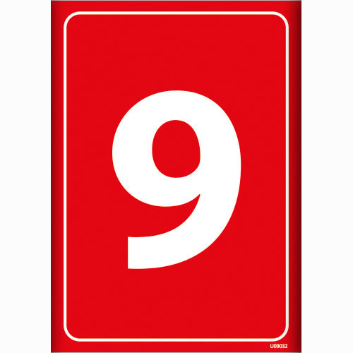 9 Depolama İşareti uyarı levhası