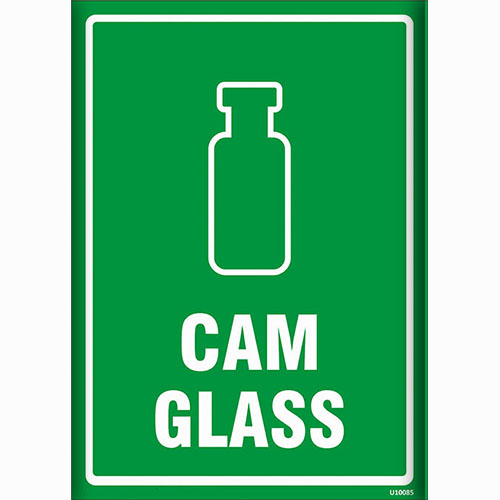 Cam Glass uyarı levhası