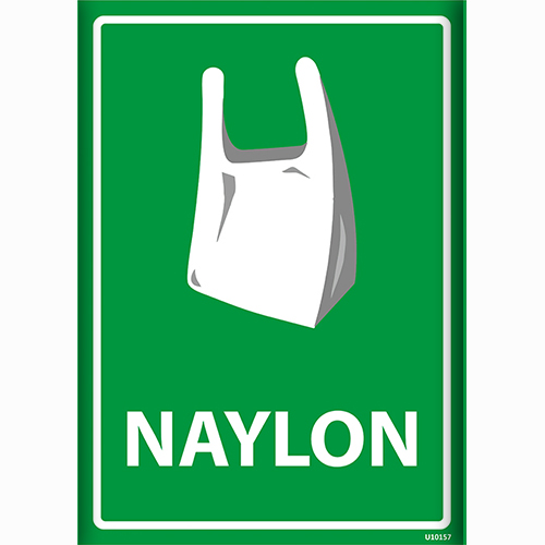 Naylon uyarı levhası