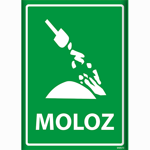 Moloz uyarı levhası