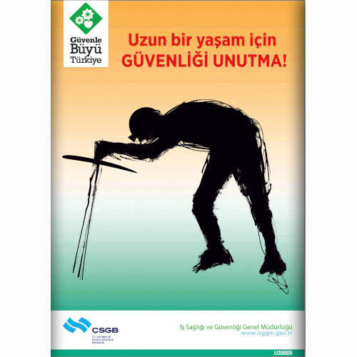 Kokusunu Maskele uyarı levhası