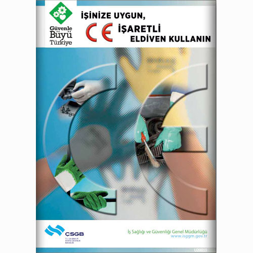 İşinize Uygun İşaretleri Eldiven Kullanın uyarı levhası