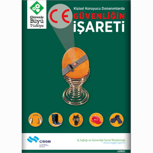 Kişisel Koruyucu Donanımlar Güvenliğin İşareti uyarı levhası