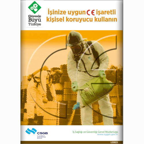 İşinize Uygun CC İşaretleri Kişisel Koruyucu Kullan uyarı levhası