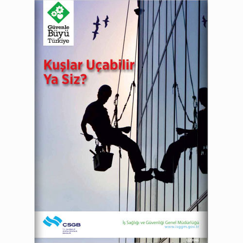 Kuşlar Uçabilir Ya Siz uyarı levhası