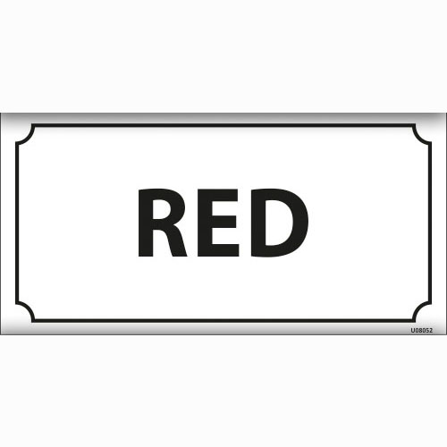 Red uyarı levhası