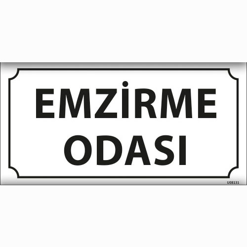 Emzirme Odası uyarı levhası