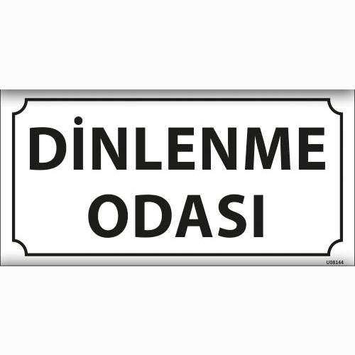Dinleme Odası uyarı levhası