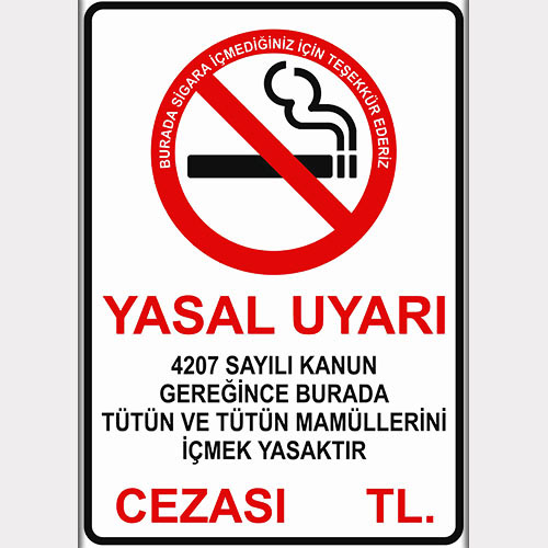 W021 uyarı levhası