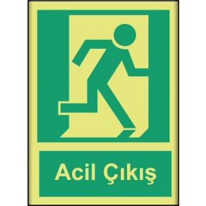 Acil Çıkış Gemi Levhaları Imo325 uyarı levhası