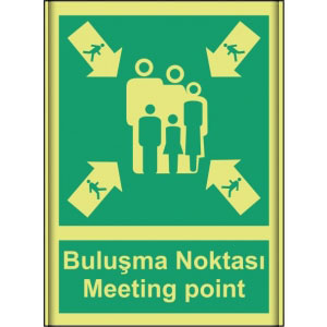 Bulusma Noktasi Levhası Imo320 uyarı levhası